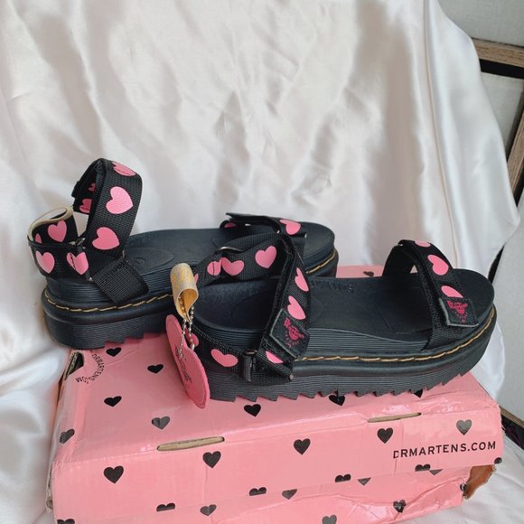 Lazy Oaf x Doc Marten Heart Sandal 🤍 size 4.5 - Picture 2 of 14